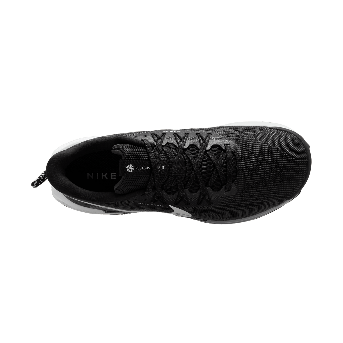 Women’s React Pegasus Trail 5 (001 - Black/White-Anthracite-Wolf Grey)